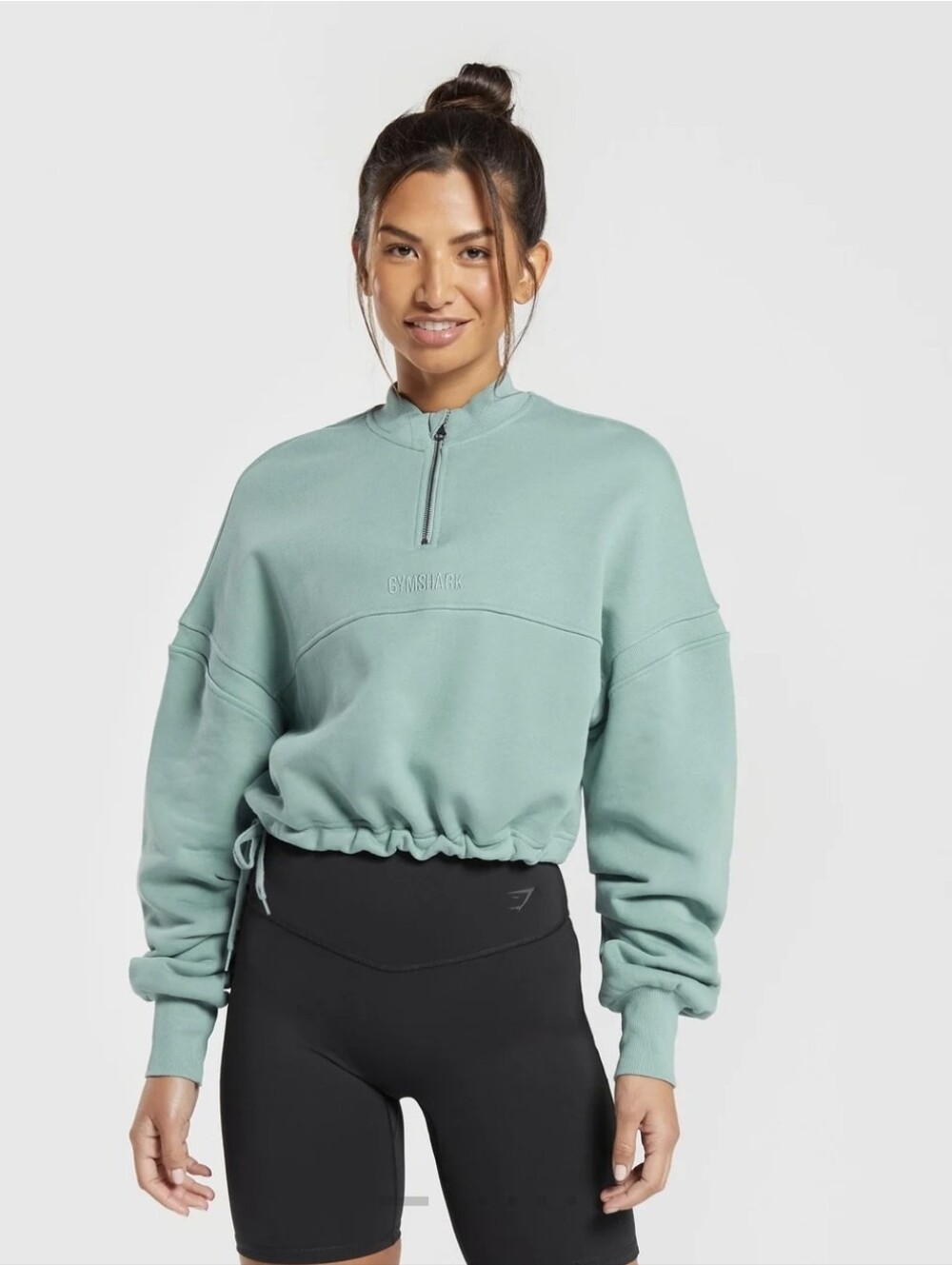 Gymshark Heavyweight Loopback Sweat Pullover Size LARGE